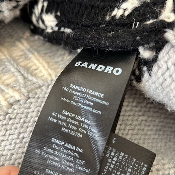 Sandro Little Miss Sweater RARE - Picture 5 of 5